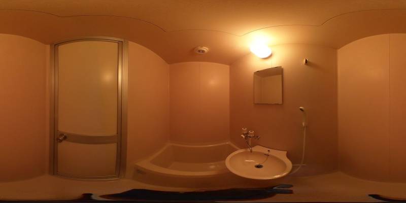 パノラマ画像バスルーム