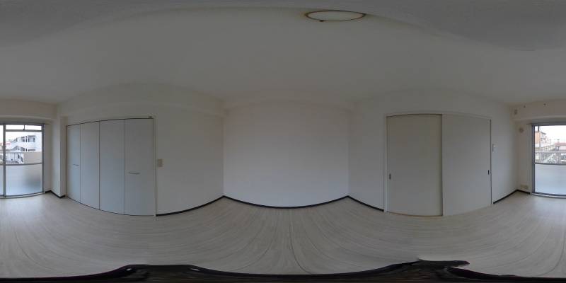 パノラマ画像洋室