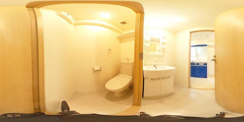 パノラマ画像トイレ