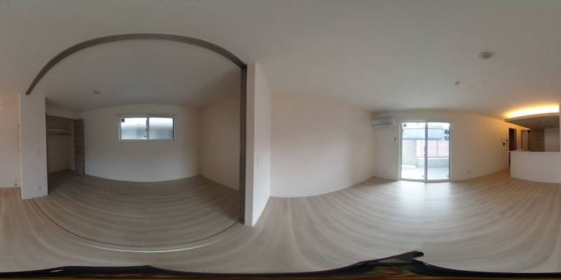 パノラマ画像リビング