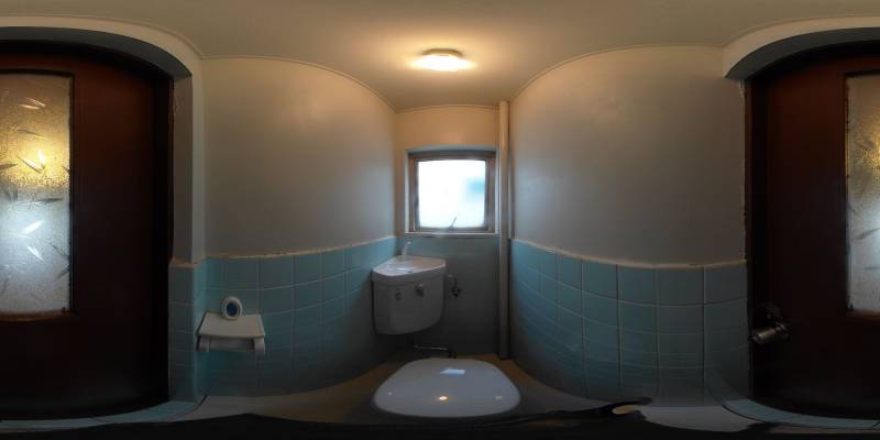 パノラマ画像トイレ