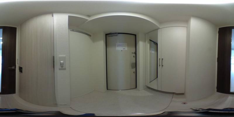 パノラマ画像玄関