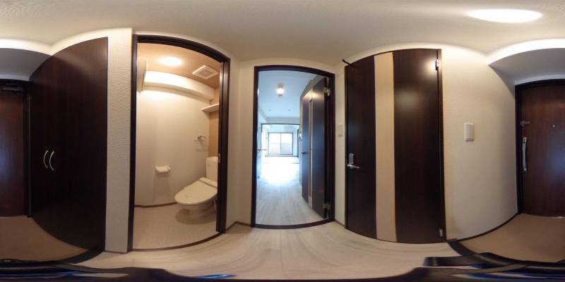 パノラマ画像玄関