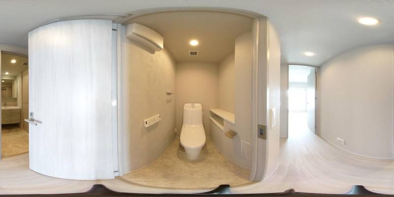 パノラマ画像トイレ