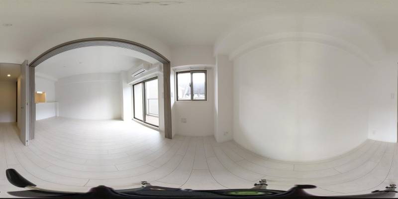 パノラマ画像洋室