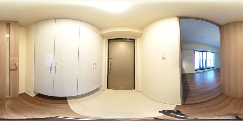 パノラマ画像玄関