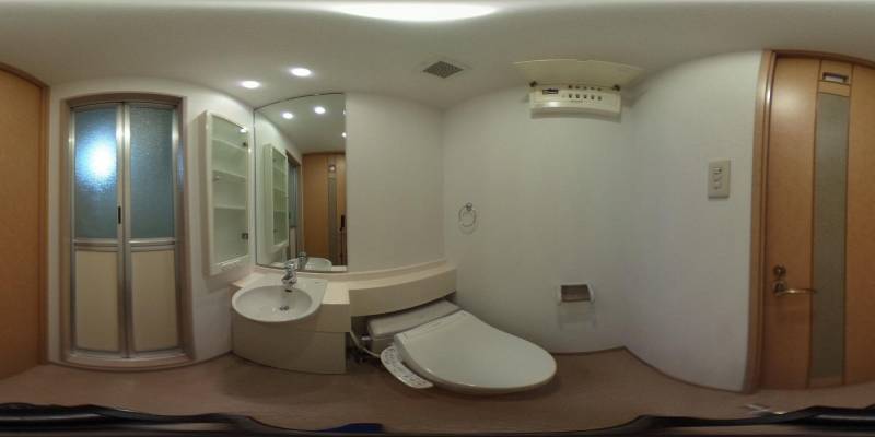 パノラマ画像トイレ