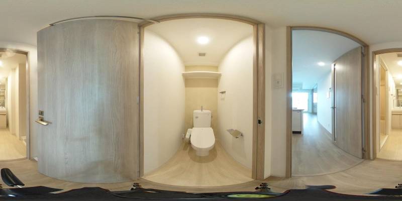 パノラマ画像トイレ