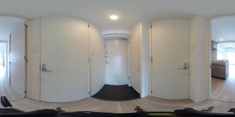 パノラマ画像玄関