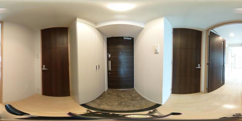 パノラマ画像玄関