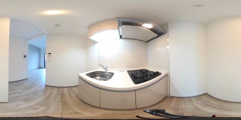 パノラマ画像キッチン