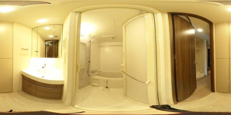 パノラマ画像洗面所