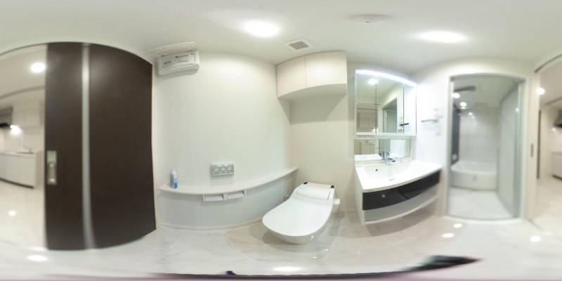 パノラマ画像トイレ