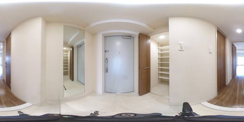 パノラマ画像玄関