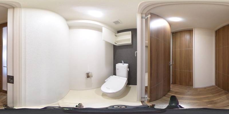 パノラマ画像トイレ