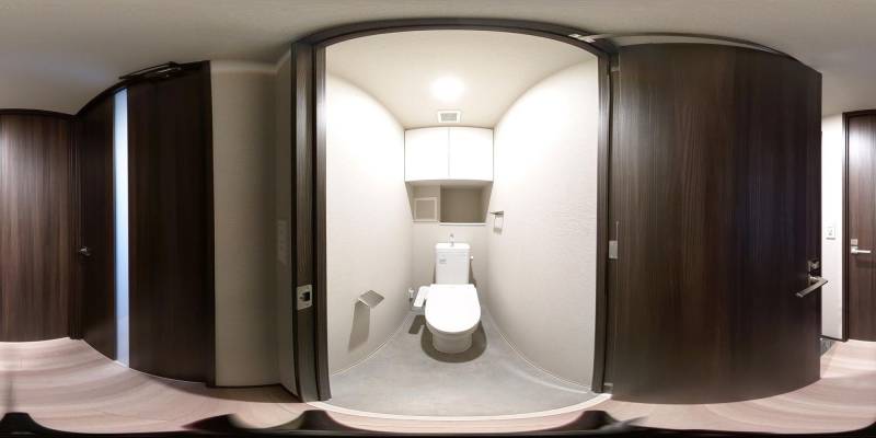 パノラマ画像トイレ