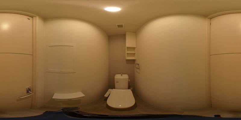 パノラマ画像トイレ