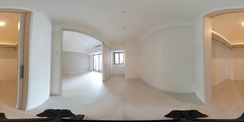 パノラマ画像洋室