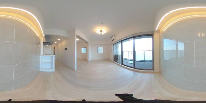 パノラマ画像リビング