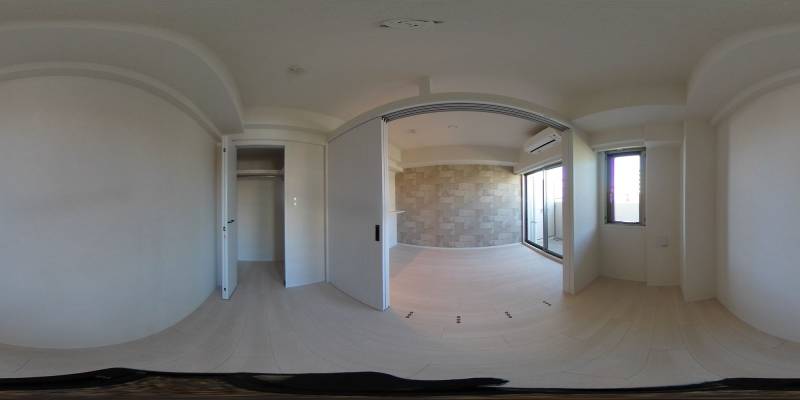 パノラマ画像洋室