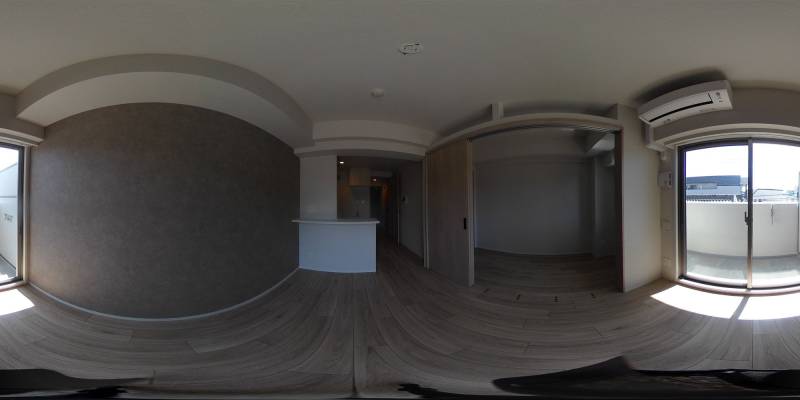 パノラマ画像リビング