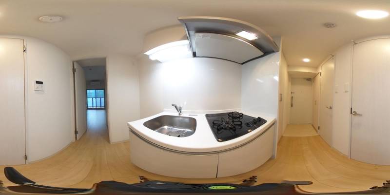 パノラマ画像キッチン