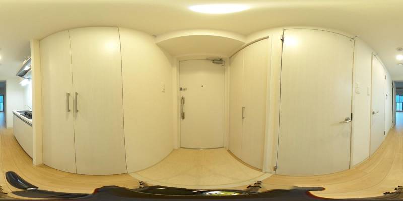 パノラマ画像玄関