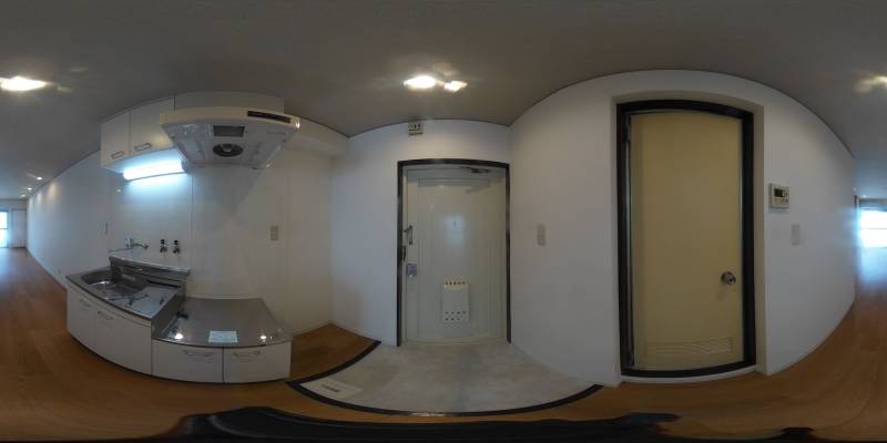 パノラマ画像玄関