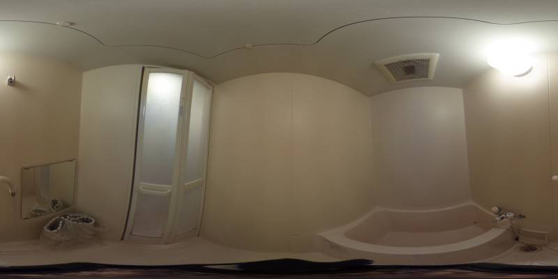 パノラマ画像バスルーム