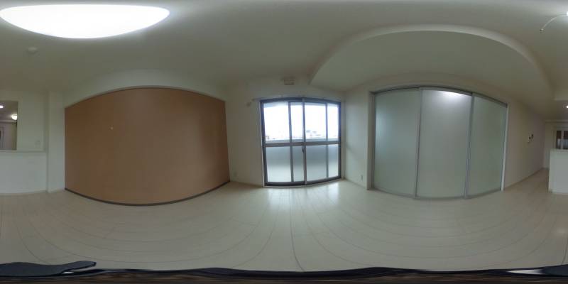 パノラマ画像リビング