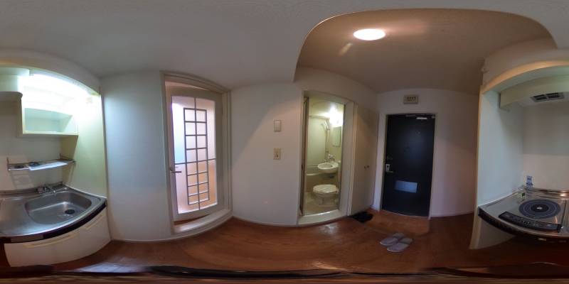 パノラマ画像キッチン