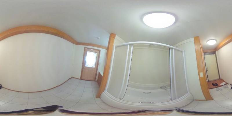 パノラマ画像バスルーム