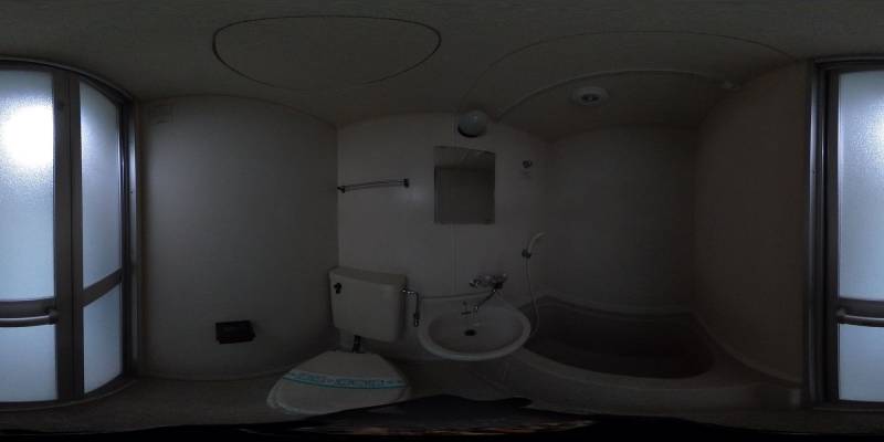 パノラマ画像バスルーム