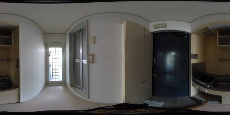 パノラマ画像玄関