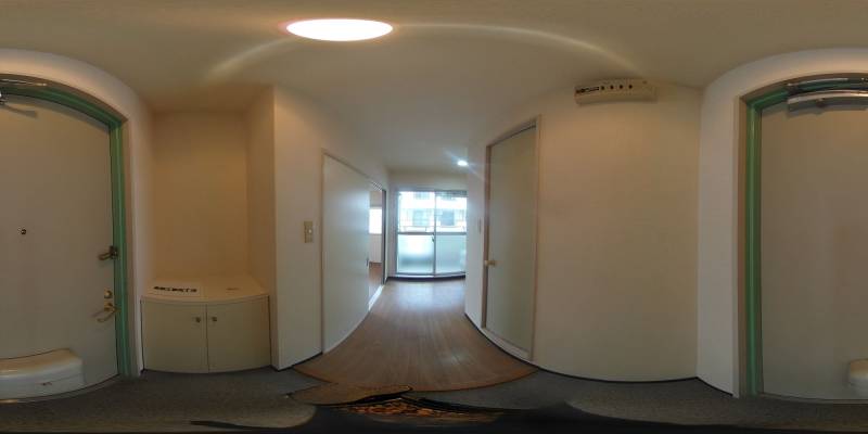 パノラマ画像玄関