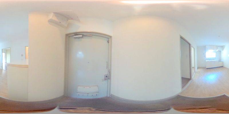 パノラマ画像玄関