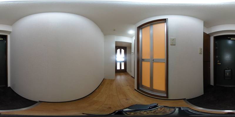 パノラマ画像玄関