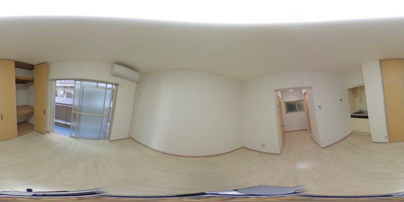 パノラマ画像洋室