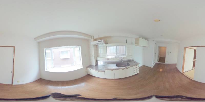 パノラマ画像キッチン