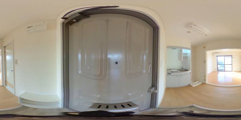 パノラマ画像玄関