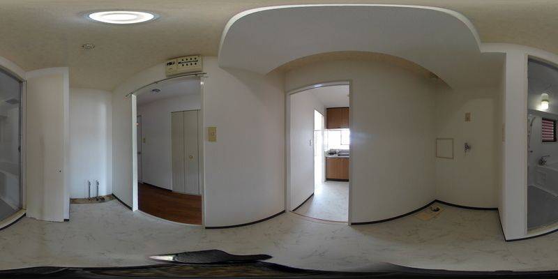 パノラマ画像洗面所