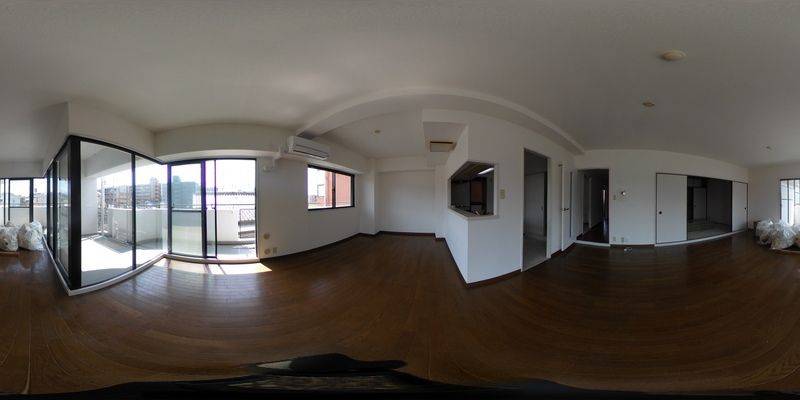 パノラマ画像リビング