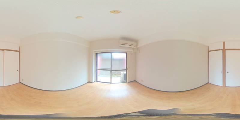 パノラマ画像洋室