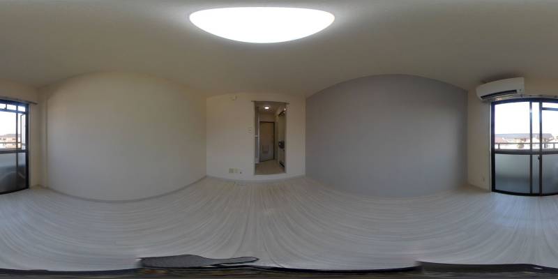 パノラマ画像洋室