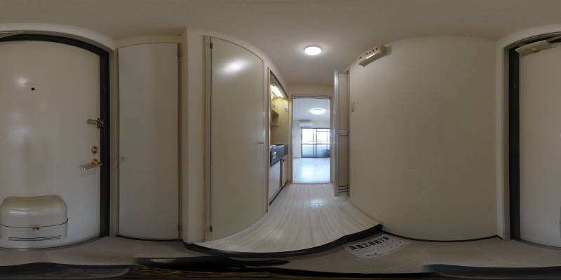 パノラマ画像玄関