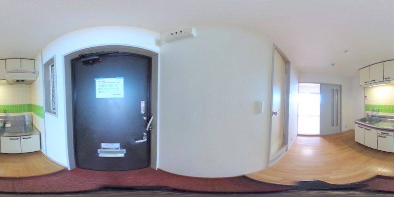 パノラマ画像玄関