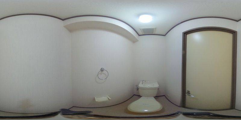 パノラマ画像トイレ