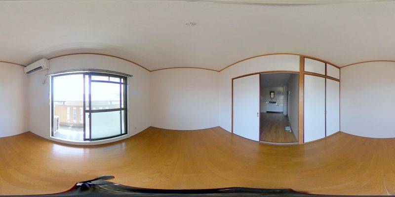 パノラマ画像洋室