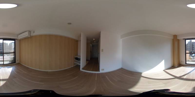 パノラマ画像リビング