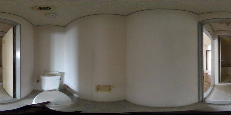 パノラマ画像トイレ